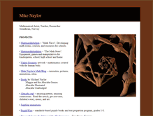 Tablet Screenshot of mike-naylor.com